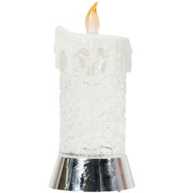 Multicoloured LED Spinning Candle