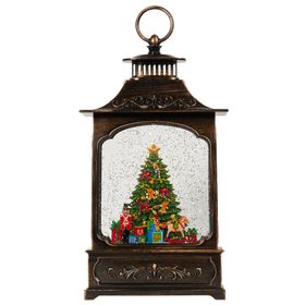 LED Christmas Tree Scene Lantern