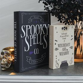 Set Of 2 Spooky Book Boxes