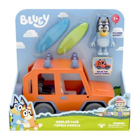 Bluey Heeler Family Vehicle Playset