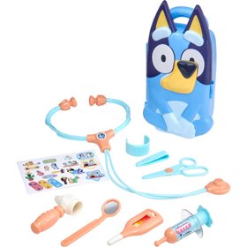 Bluey Blue Character Medic Case Set of 10