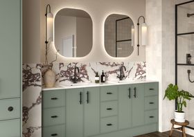 Calypso Bathrooms Dartmoor Collection in Soft Green