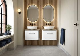 CALYPSO PETRA CORAL WHITE VANITY