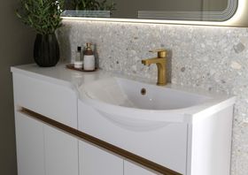 CALYPSO BOWLAND FROST WHITE FITTED