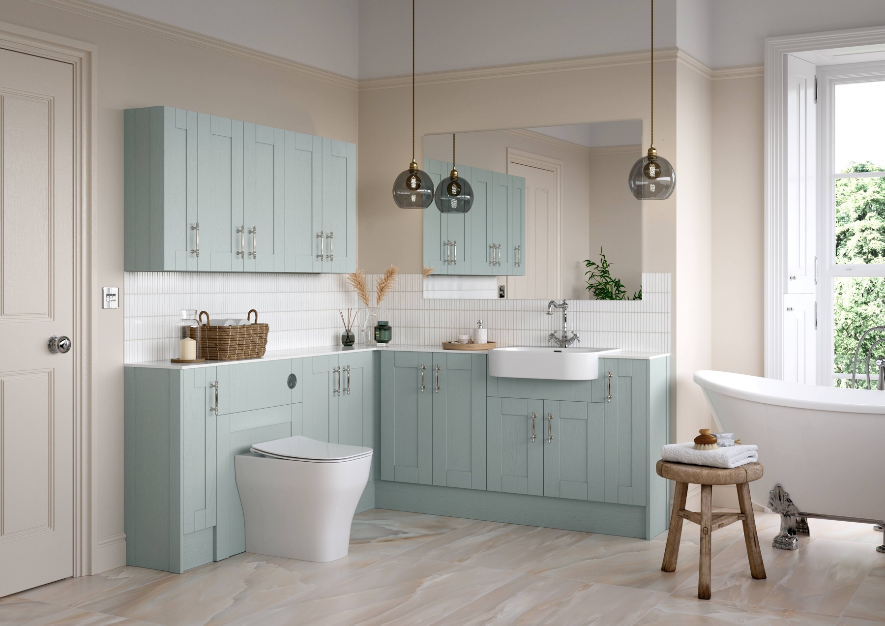 Calypso Chiltern In Contour Blue Sage