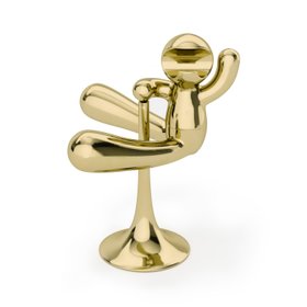 RODEO BUDDY IN BRASS