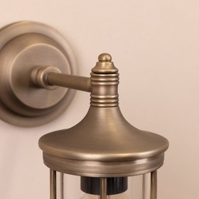 Hampstead Outdoor Wall Lamp | Brass