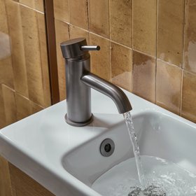 Marine WM Basin Mixer BN Off 5159