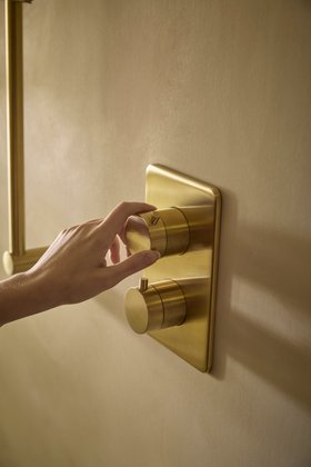 Marine Concealed Brass Valve Detail 34702