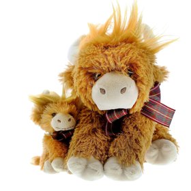 Highland Cow Cuddly Soft Toy