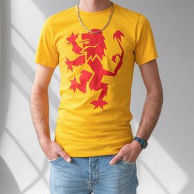 Yellow Lion Rampant T-Shirt
