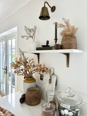 Rustic Wall Shelving