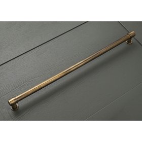 Classic Large Brass Appliance Pulls 500mm / 1000mm - Aged Brass