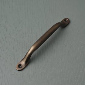 Classic Aged Brass Cupboard Handles - Bow Handle