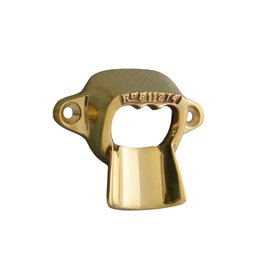 Cast Brass Wall Mounted Bottle Opener