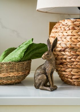 Golden Hare Ornament