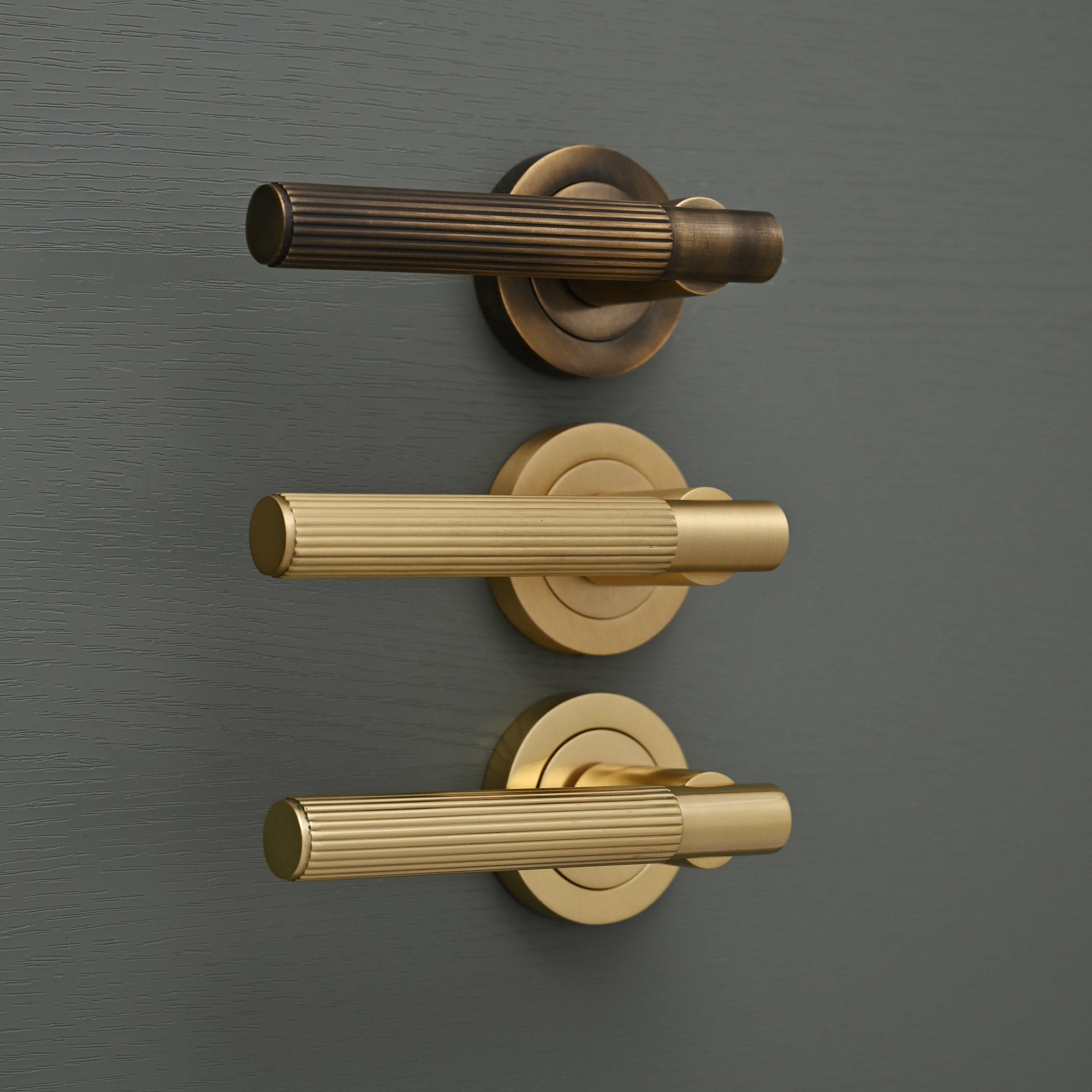 Claverley Solid Brass Lever Door Handle Lever Door Handles Yester Home
