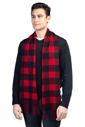 Men's Classic 100% Pure Cashmere Scarf