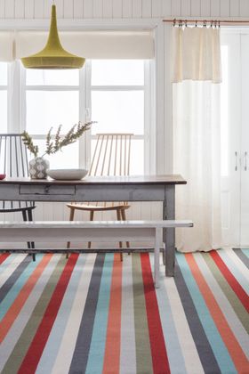 Alternative Flooring, Designer Margo Selby Stripe Frolic Minnis, £88.95 per m2 RRP