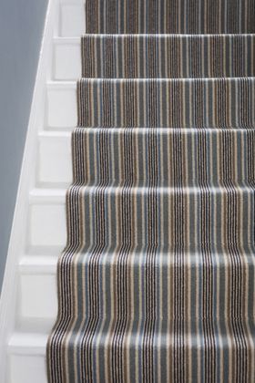 Alternative Flooring, Wool Margo Selby Stripe Surf Viking Carpet, From £88.95 PER m2 , (www.alternativeflooring.com)