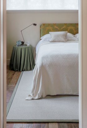 Alternative Flooring, Wool Tweed Fortrose Bespoke Rug With A Chequers Churchill Border From £270 (alternativeflooring.com)