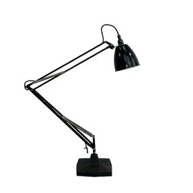 Vintage Herbert Terry No 1209 Black Anglepoise Desk Lamp