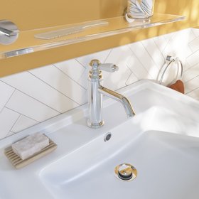 Mitigeur lavabo IZELIE chrome - Cooke and Lewis