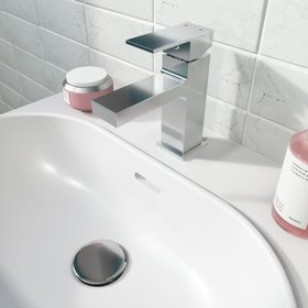 Mitigeur lavabo LAURIAN chrome  - Cooke and Lewis