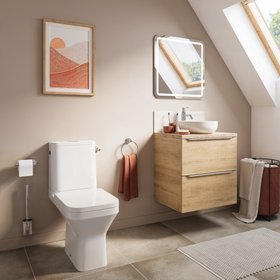 Pack wc a poser IONAS sans bride et vortex sortie horizontale - Dim : h.79,5 x l.36 x p.63,5 cm