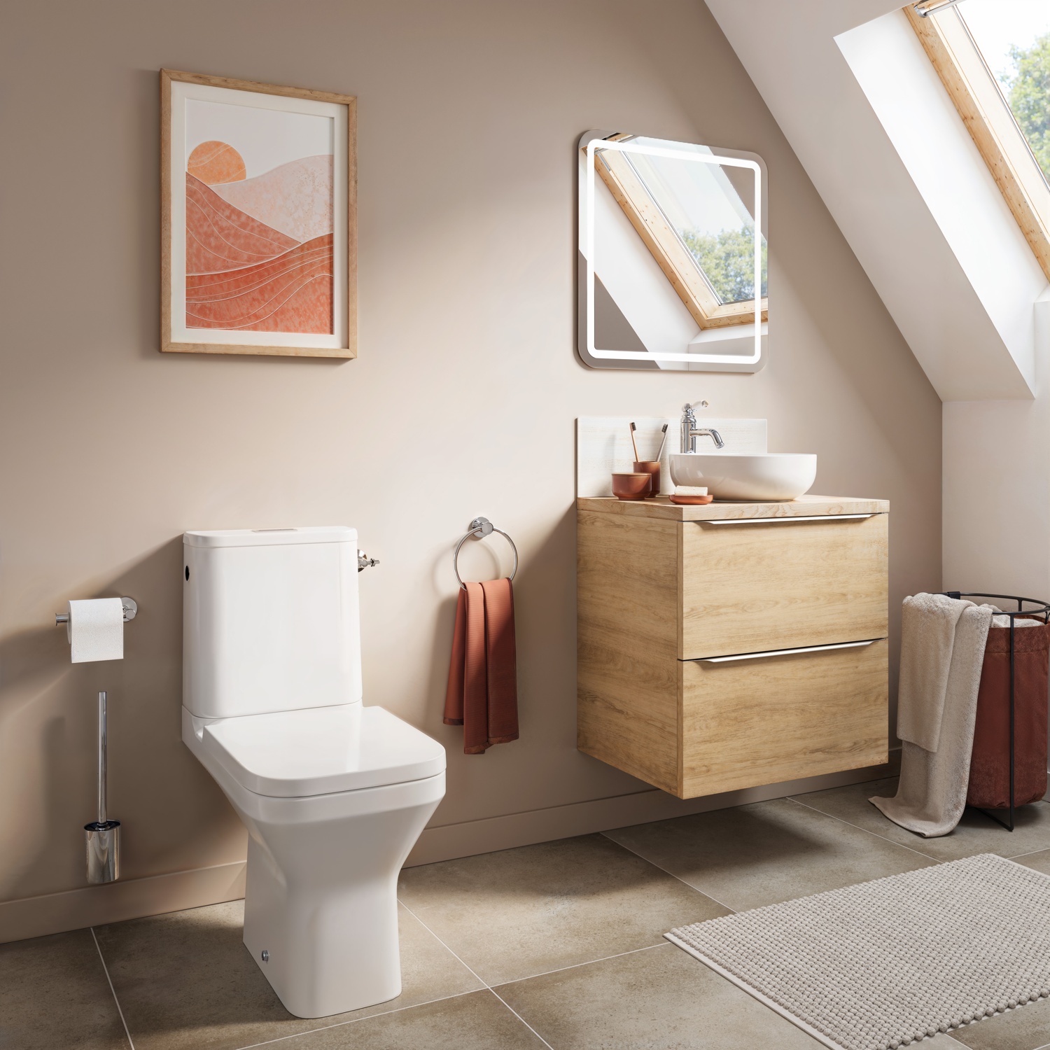 Pack wc a poser IONAS sans bride et vortex sortie horizontale - Dim : h.79,5 x l.36 x p.63,5 cm