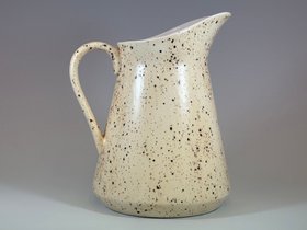 Milk Jug with Honey Speckle Glaze