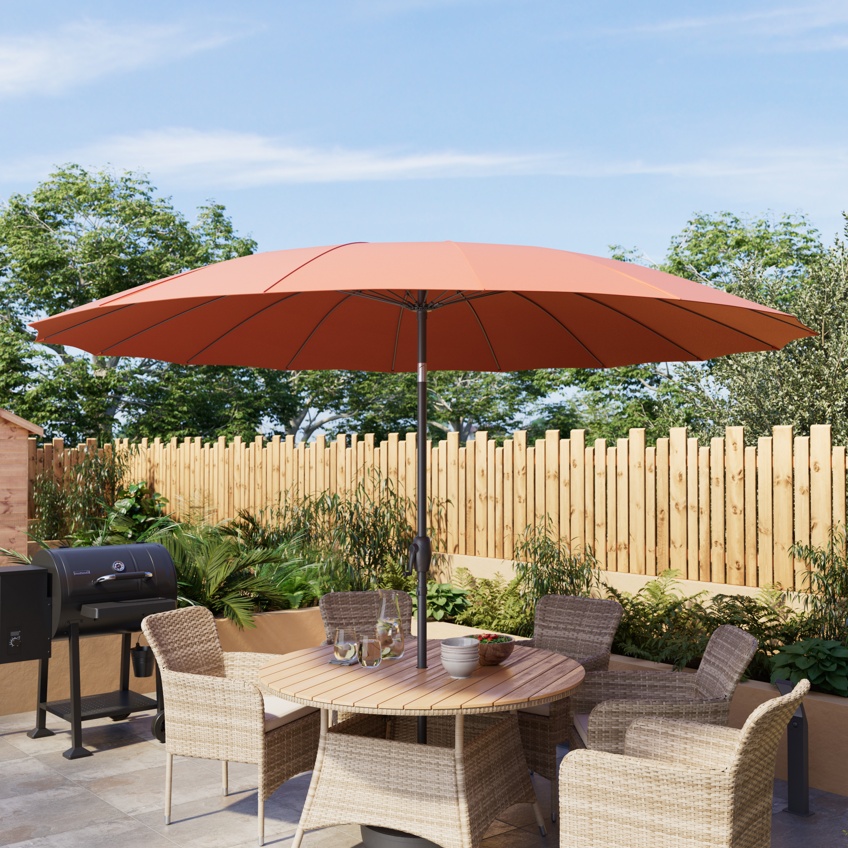 Parasol terracotta GoodHome Temara