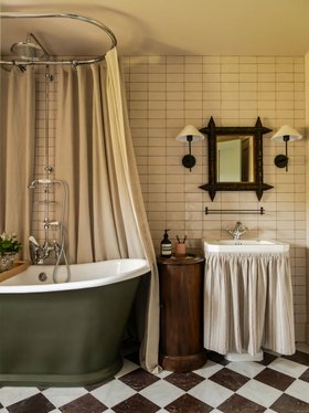 Marlborough Tiles - Seasons Birchwoods in Pond Cottage by Lexi Strang (Christian Bense studio)