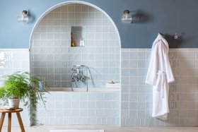 MT - Lustre Sky Blue Square & Medium Brick