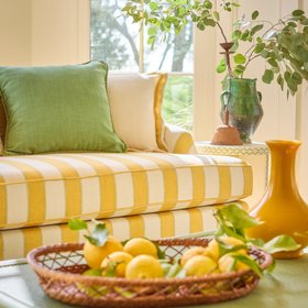 Lola Stripe Marguerites Detail II