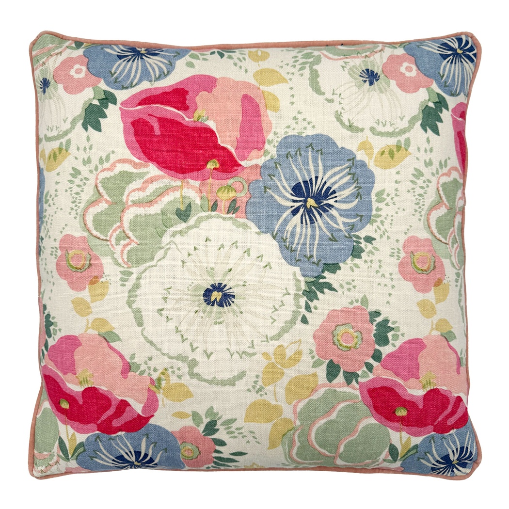 Joni Raspberry Cushion