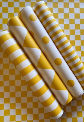 Studio Collection Wallpapers (Sunshine & White)