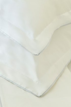 PIMLICO PILLOWCASE - SILVER GREY