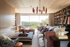 Linen Bristol Tectonic Oak Ceiling 1