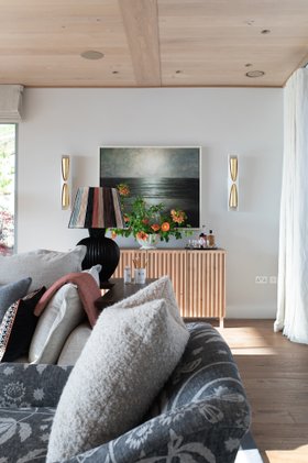 Linen Bristol Tectonic Oak Ceiling 3