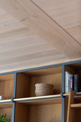 Linen Bristol Tectonic Oak Ceiling 6