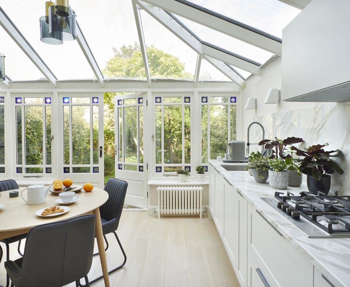 Linen Bristol Tectonic Oak Conservatory 1