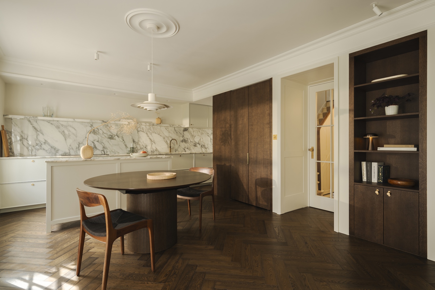 Espresso Tectonic® Oak Herringbone 02