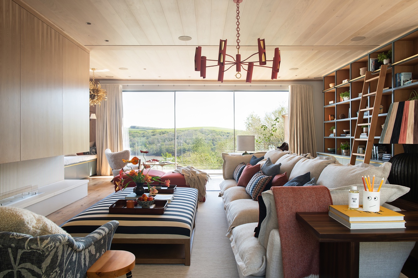 Linen Bristol Tectonic Oak Ceiling 1
