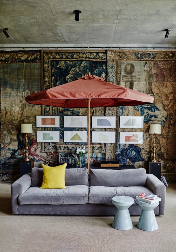 Rust Barcelona parasol
