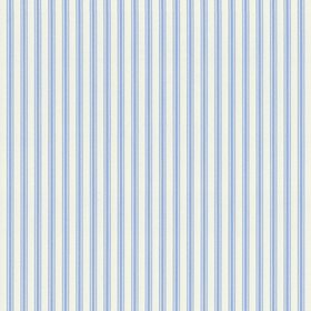Ian Mankin Ticking Stripe 1 Sky Wallpaper