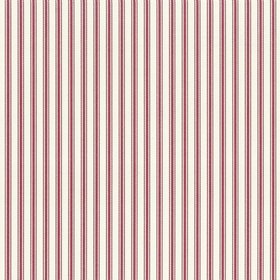 Ian Mankin Ticking Stripe 1 Peony Wallpaper