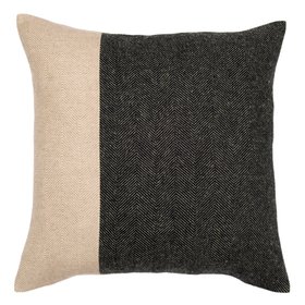 Ian Mankin Home Atlantic Union Contrast Mixed Small Knife Edge Cushion
