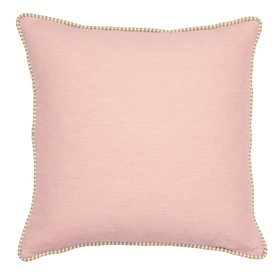 Ian Mankin Home Fresco Pink Small Piped Cushion