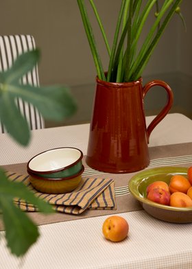 Ian Mankin Beacons Collection Dining Table Still Life